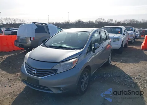 2014 Nissan Versa Note Sv из США, поврежденный, VIN 3N1CE2CPXEL431817